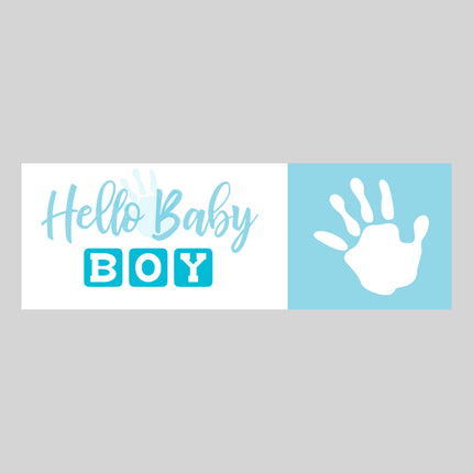 Personalite Insert  - Hello Baby Boy (non personalised)