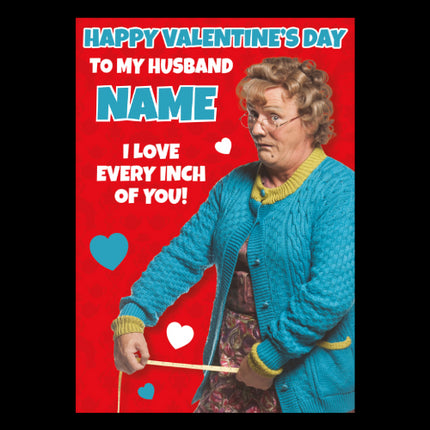 Mrs Browns Boys Valentines04-A5 Greeting Card