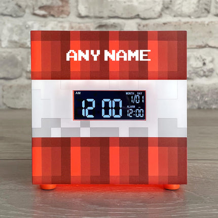 Minecraft TNT Alarm Clock