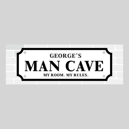Personalite Insert  - Man Cave 1 (personalised)