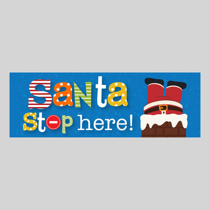 Personalite Insert  - Santa stop (non personalised)