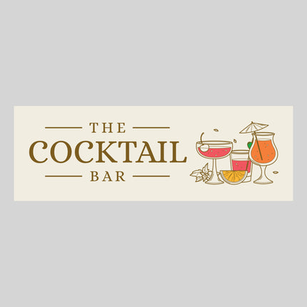 Personalite Insert  - Cocktails (non personalised)