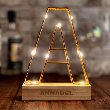 Personalised Lumiletter - Letter "A"