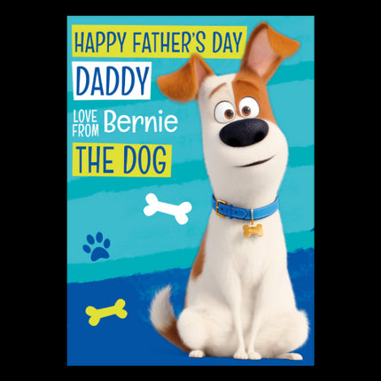 Secret Life of Pets 2 From the Dog Father's Day Card - A5 Greeting Card
