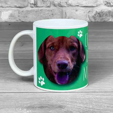 Crazy Dog Mum Personalised Photo Mug - Hexcanvas