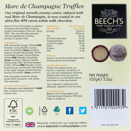 Marc de Champagne Truffles - Hexcanvas