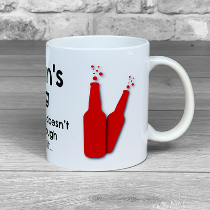 There's not enough Beer in this Coffee - Personalised Mug - Hexcanvas