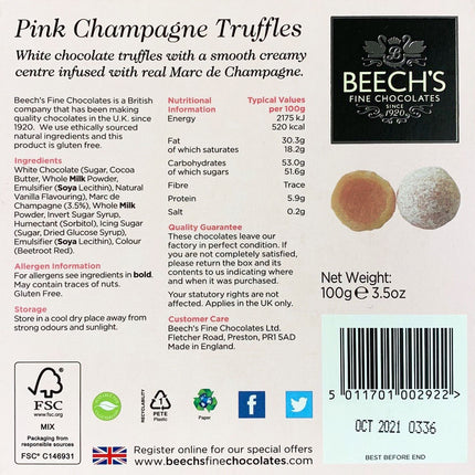 Pink Champagne Truffles - Hexcanvas