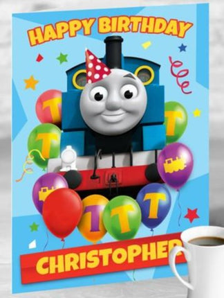 Thomas the Tank Engine Personalised Card