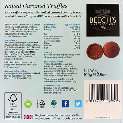 Salted Caramel Truffles - Hexcanvas
