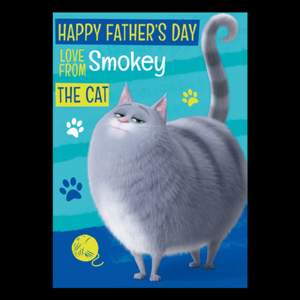 Secret Life of Pets 2 From the Cat Father's Day Card - A5 Greeting Card