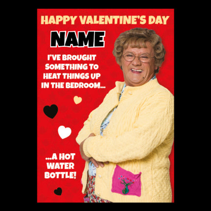 Mrs Browns Valentines03-A5 Greeting Card