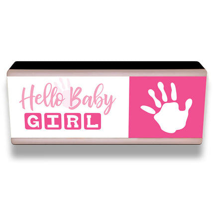 Personalite Light box - Hello baby Girl (non personalised)