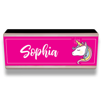 Personalite Light box - Unicorn (personalised)
