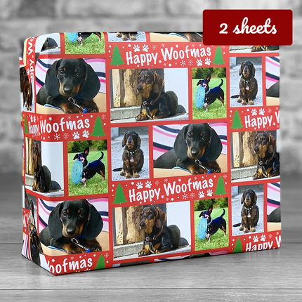 Personalised Wrapping Paper Dogs
