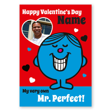 Photo Valentines Mr Men04-A5 Greeting Card