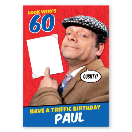 Only Fools and Horses Personalised Photo Triffic Birthday Card - A5 Greeting Card