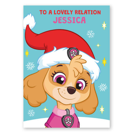 Paw Patrol Any Name  - A5 Greeting Card
