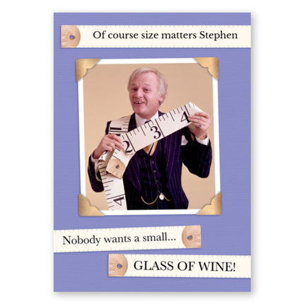 Are You Being Served Personalised Mr Humphries Card - A5 Greeting Card