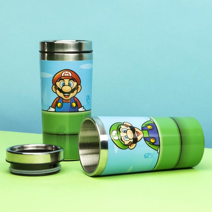 PERSONALISED Super Mario Warp Pipe Travel Mug - Hexcanvas