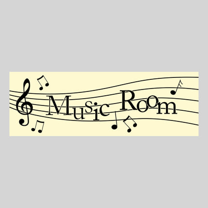 Personalite Insert  - Music Room (Non personalised)